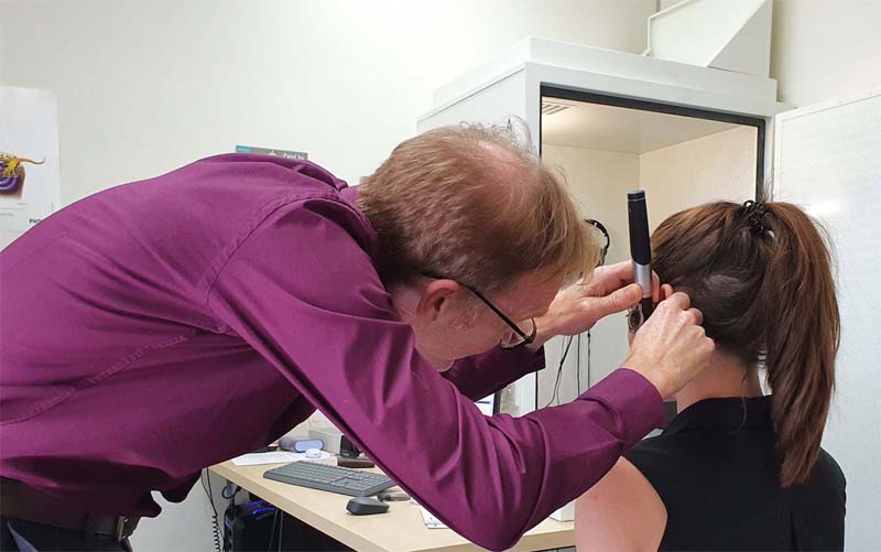 giammarco-boscaro-2 Care can include diagnostic testing, hearing aid trials, tinnitus support, personalised listening devices and ongoing monitoring.